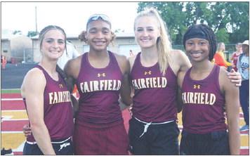 Lady Eagles win District Track Meet; 10 headed to Area Track Meet