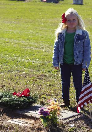 Vets remembered with wreaths at driver Cemetery
