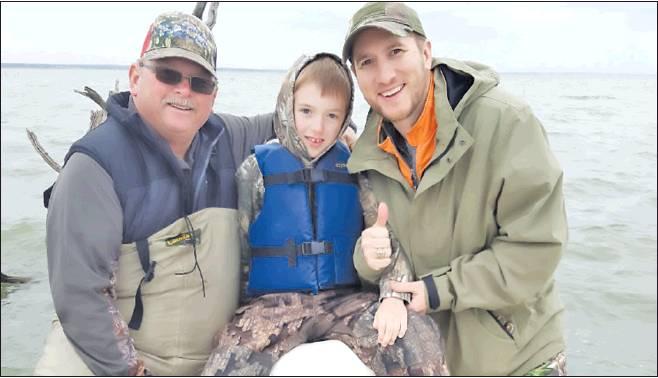 This family of fishermen had a fantastic day on Lake Richland Chambers, thanks to fishing with Gone Fishin’ Guide Service.