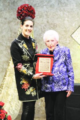 Patricia Ann "Miss Pat" Robertson received the Lifetime Achievement award.