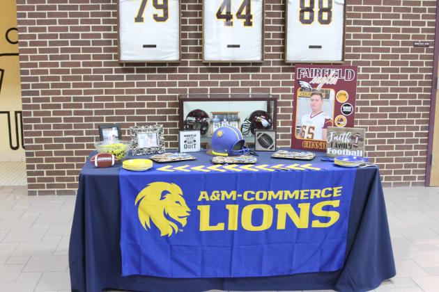 Noble will be transitioning from an Eagle to a TAMU-Commerce Lion in 2020.