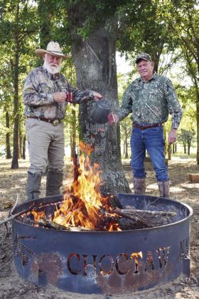 Luke Clayton and his good friend Larry Weishuhn are both in their mid 70s and still enjoying the great outdoors, maybe more now than ever. Courtesy Photo