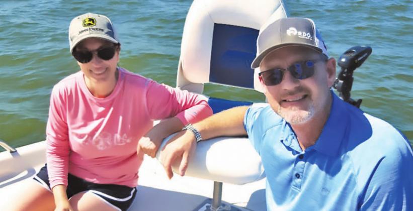 Beth and Lucas Smith of Fairfield enjoyed a fun day on Lake Richland Chambers this past week, courtesy of Royce and Adam Simmons’ Gone’ Fishin Guide Service. You may call Gone Fishin’ for reservations at 903-389-4117 or by visiting www.gonefishin.biz.