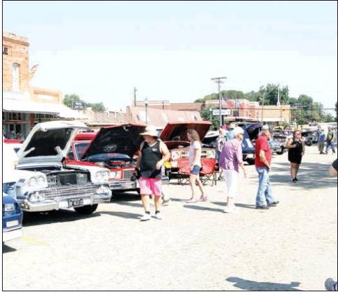 The Fairfield Show of Wheels took place Sept. 7, bringing classic cars, trucks, motorcycles and tractors to the Freestone County Courthouse Square. Full show results on Page 8. Photo by Thomas Leffler/ FF Recorder