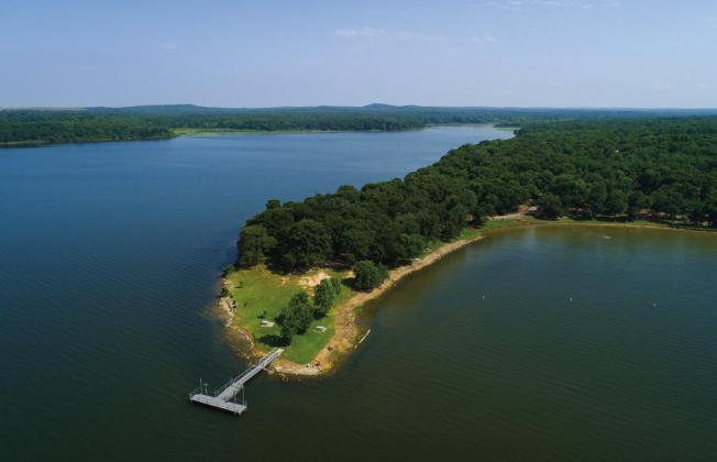 The property in which Fairfield Lake State Park resided was bought earlier this year by Todd Interests. Plans are to convert the property into a high-end gated community called Freestone Lake and Golf Club. File Photo by Mitchell Pate
