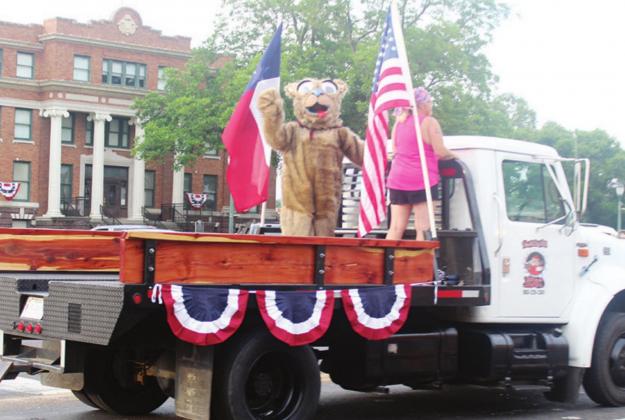 Woodchuck’s Sawmill won Most Creative in the Back in the Saddle Again Parade for the 2021 Freestone County Fair.