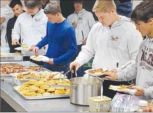 Eagles’ football squad kept fed by the Calvary
