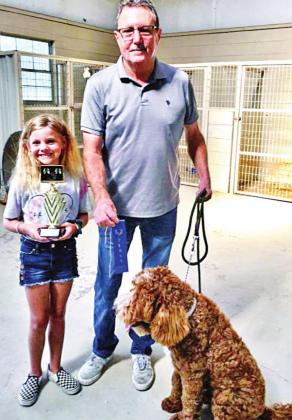 Pup takes first-place prize