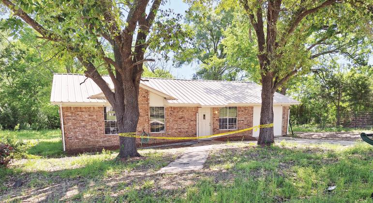 The body of 22-year-old Denise Lissette Ramos was found on the property of 800 Clark St. on March 28. The Fairfield Police Department and Texas Rangers are investigating this death as a case of foul play. Photo by Jason Chlapek/Fairfield Recorder